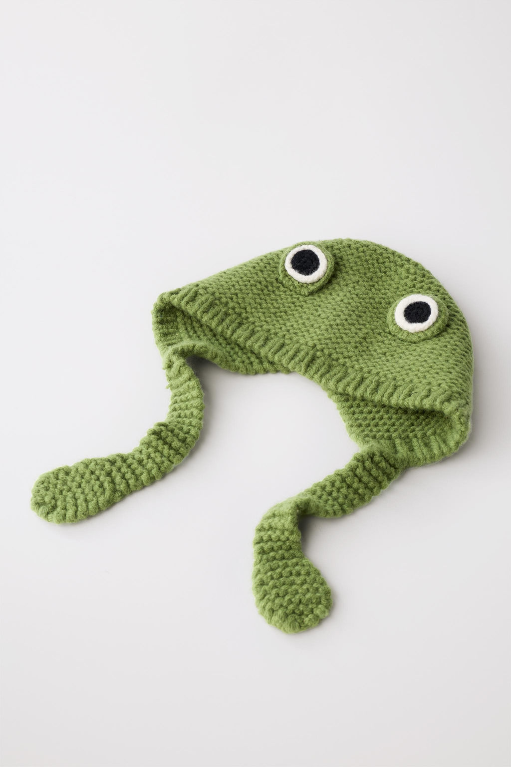 100% WOOL FROG BEANIE LIMITED EDITION - Zara фото 10