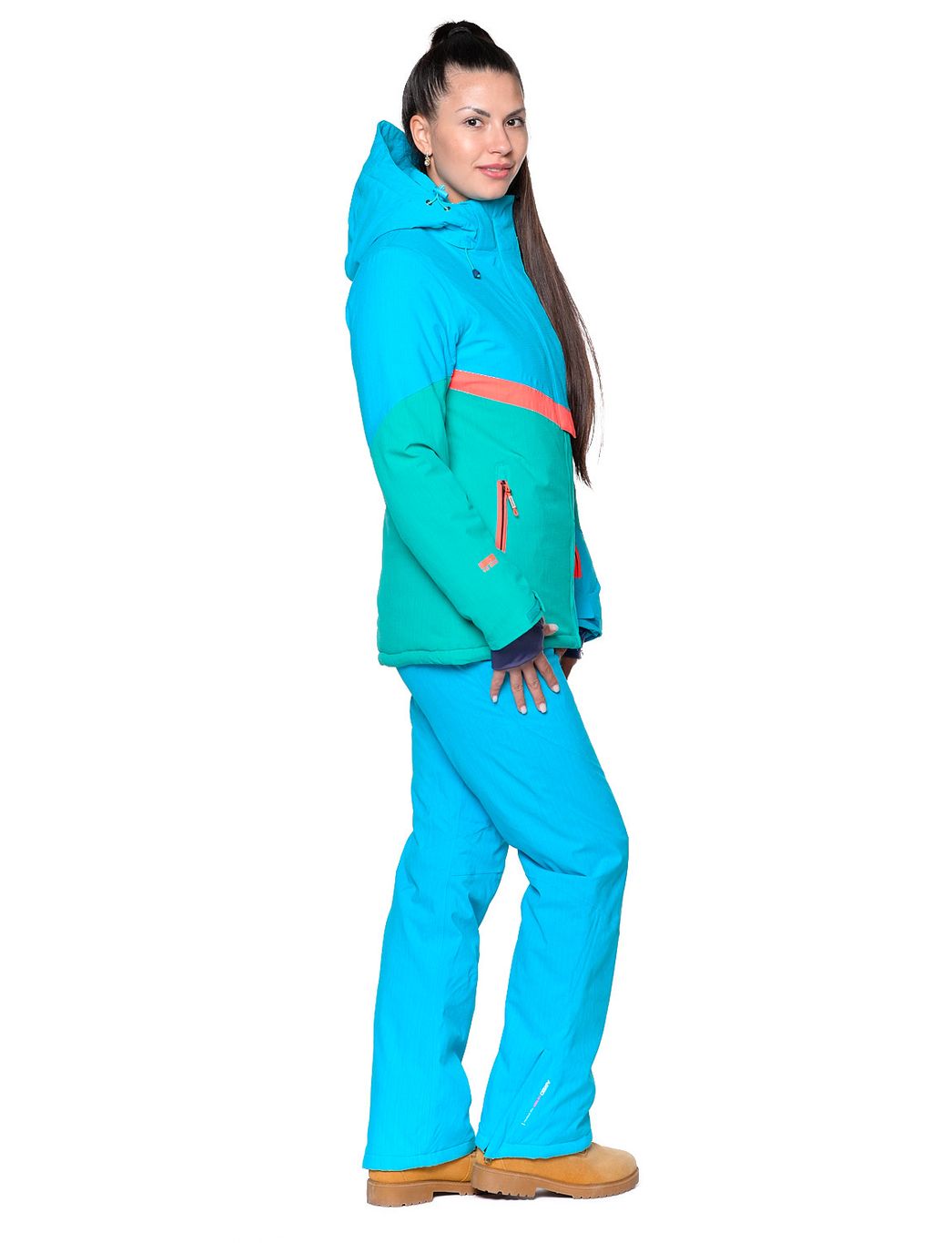 Костюм B-8777 Джинсовый - Snow headquarter фото 21