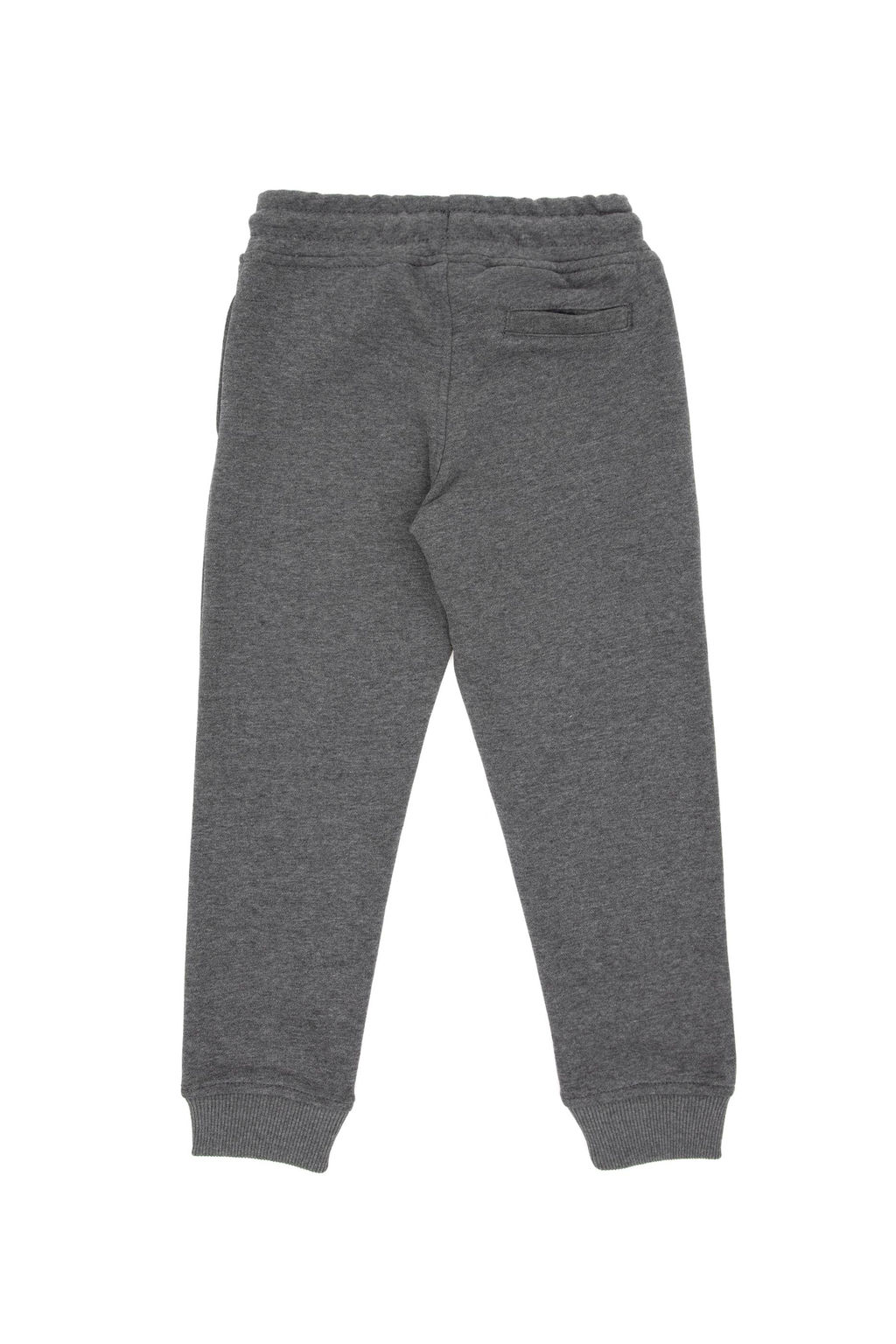 Меланжовые спортивные штаны для мальчика антрацитового цвета Неожиданная скидка в корзине - U.s. polo assn фото 3