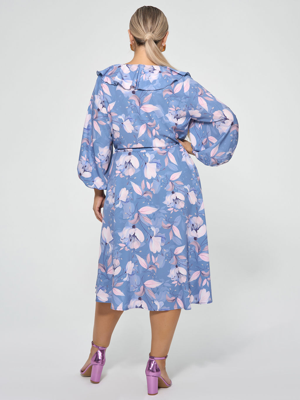 Платье 0327-1п синий - Dora фото 43