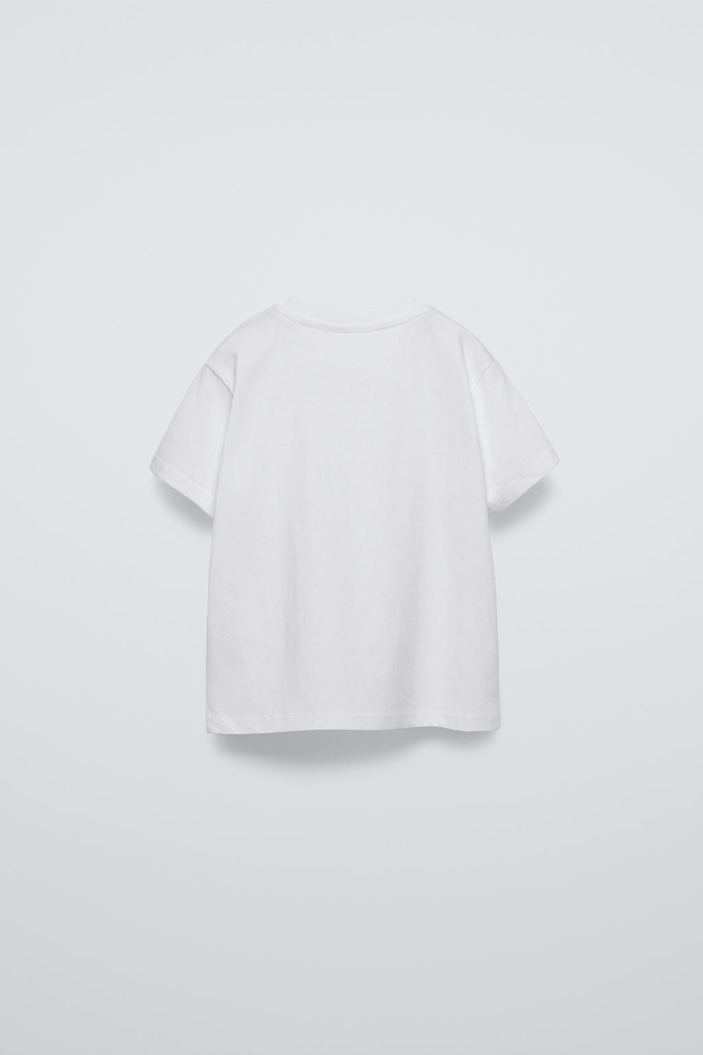 PLAIN T-SHIRT WITH POCKET - Zara фото 4