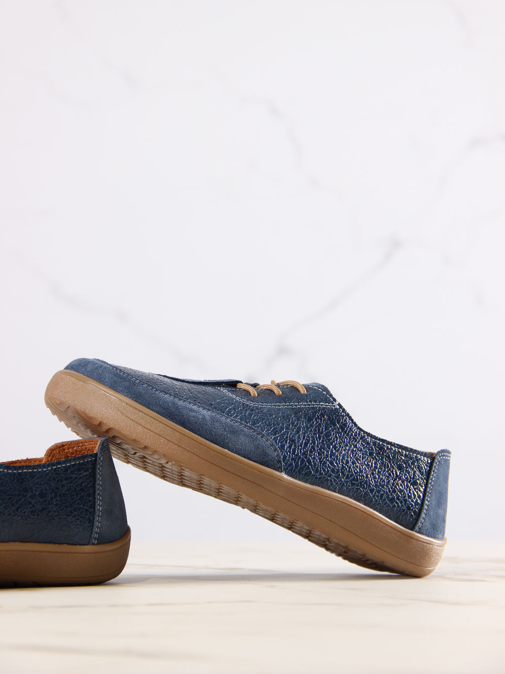 Кеды EDART 188.natabr.Синий наплак+синяя замша - Ed'art фото 8