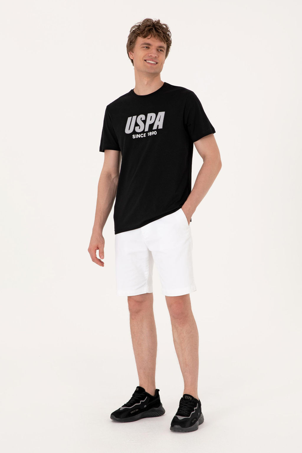 Erkek Siyah Ti__rt - U.s. polo assn фото 4