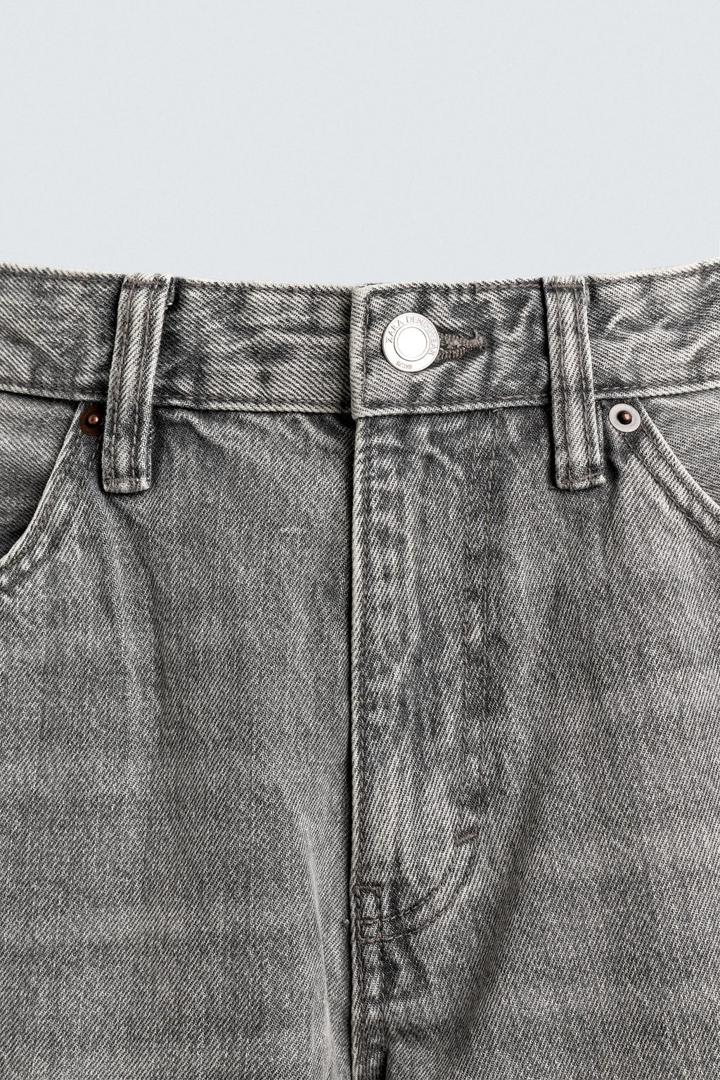 JEANS SLIM TAPERED FIT / Gris - Zara фото 13