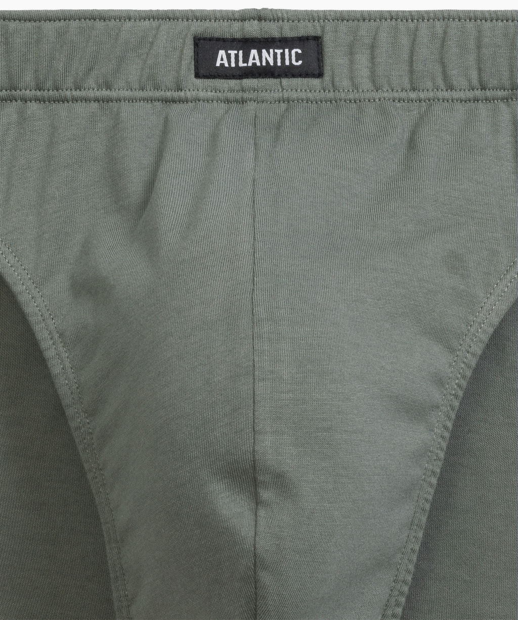 ATLANTIC 5SMP-002 Трусы спорт Solid Classic - набор 5 шт. светло-голубой + графитовый + черный + светлый хаки + голубой  фото 7