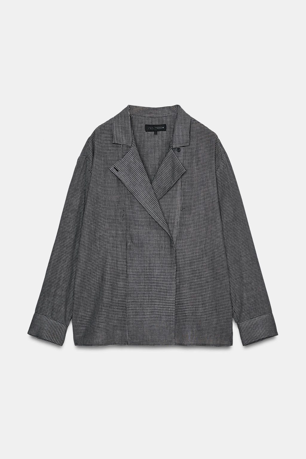 ZW COLLECTION CHECK SHIRT - Zara фото 5