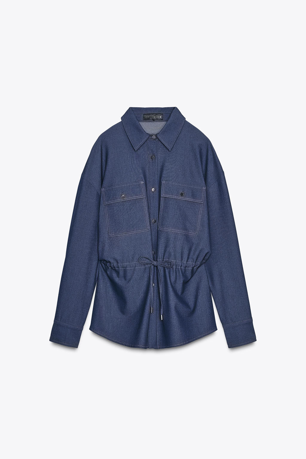 LONG SLEEVE SAFARI SHIRT - Zara фото 5