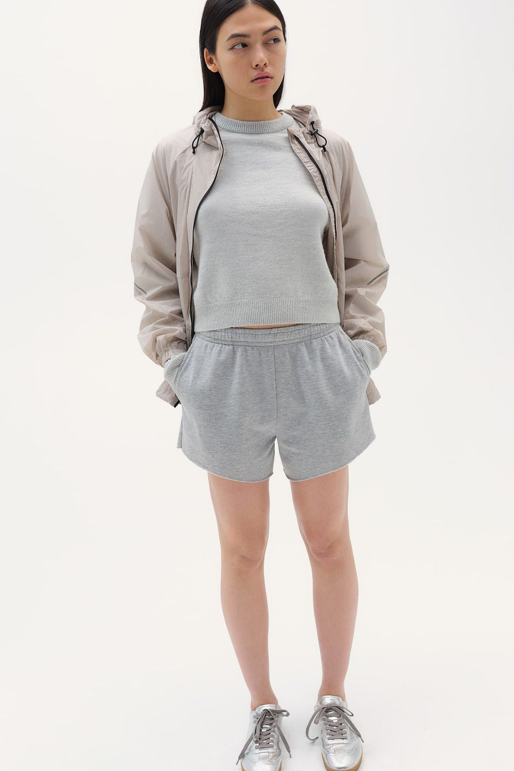 Jersey corto en punto fino - H&m фото 2