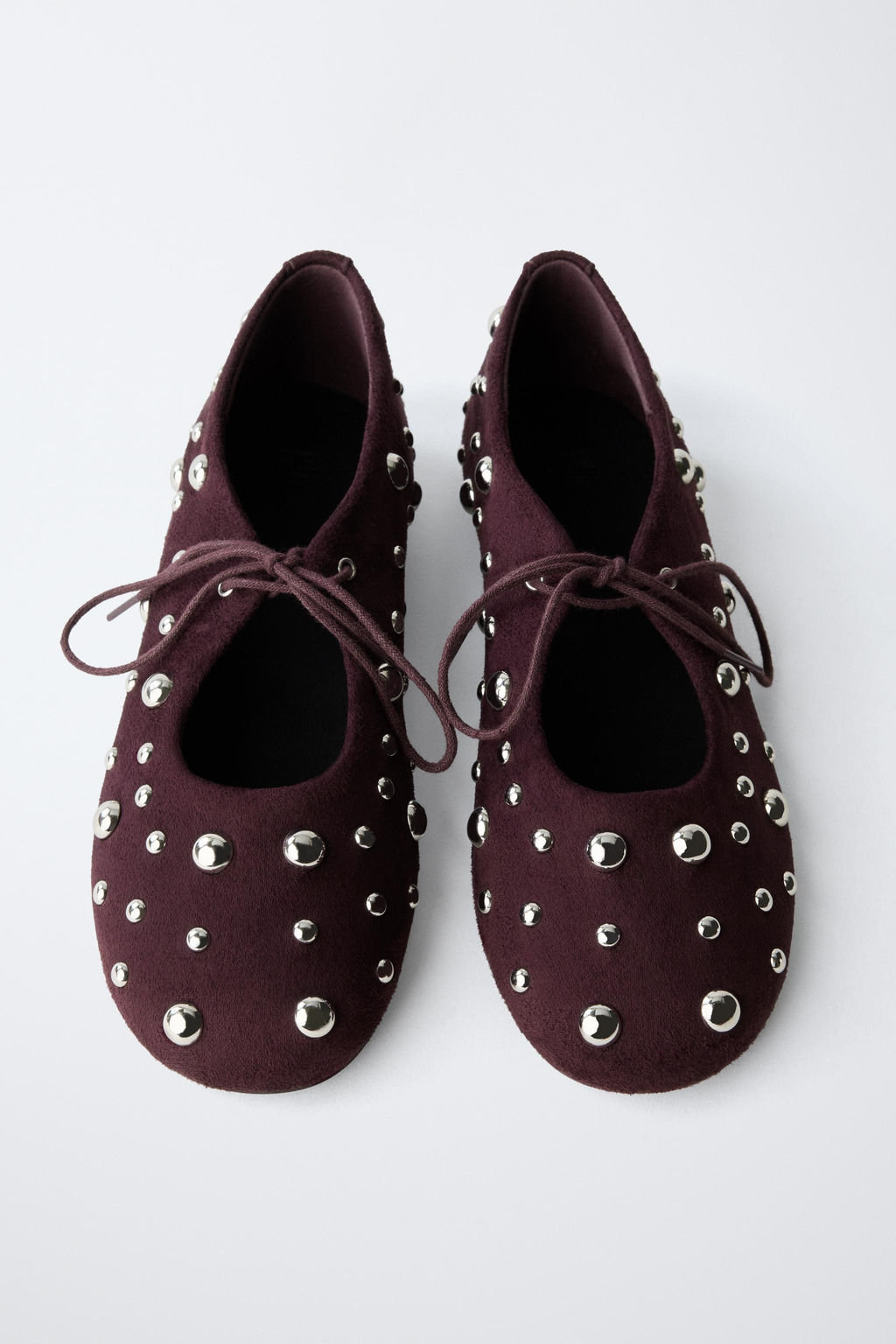 STUDDED BALLERINA - Zara фото 6