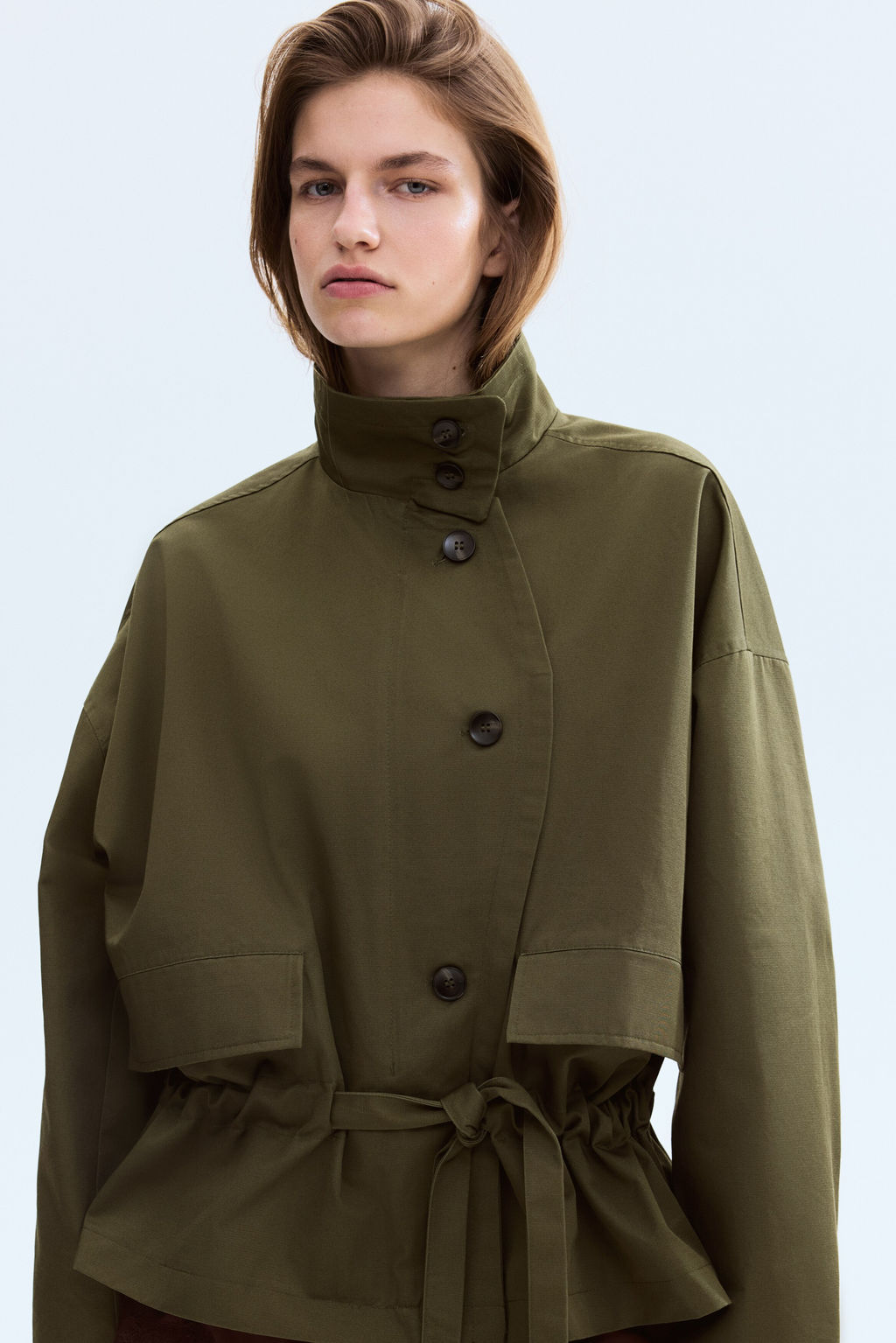 Chaqueta de sarga con cord?n de ajuste - H&m фото 3