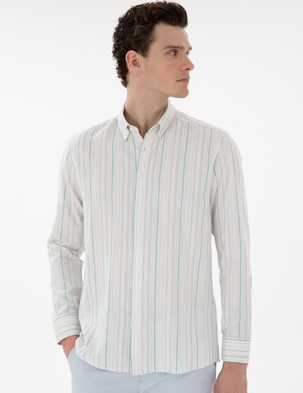 Mint Regular Fit Uzun Kollu G_mlek