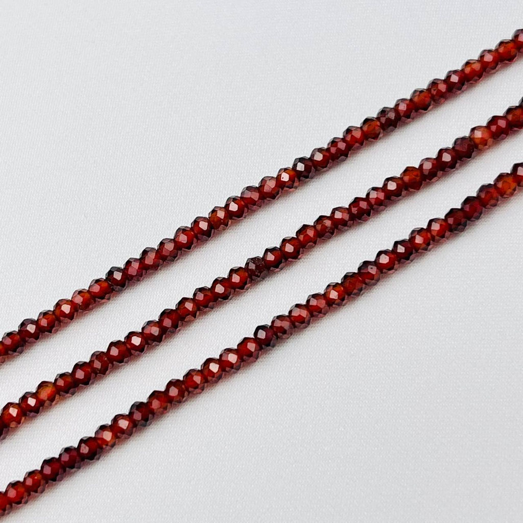Бусины для украшений из Граната "Спессартин" (195 бусин)