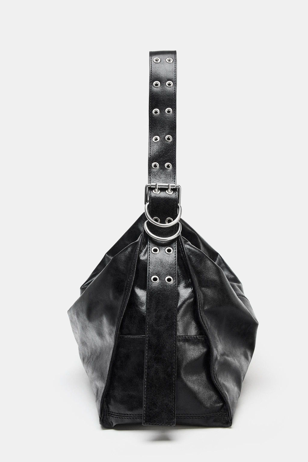 MAXI BUCKET BAG WITH METAL EYELETS - Zara фото 5