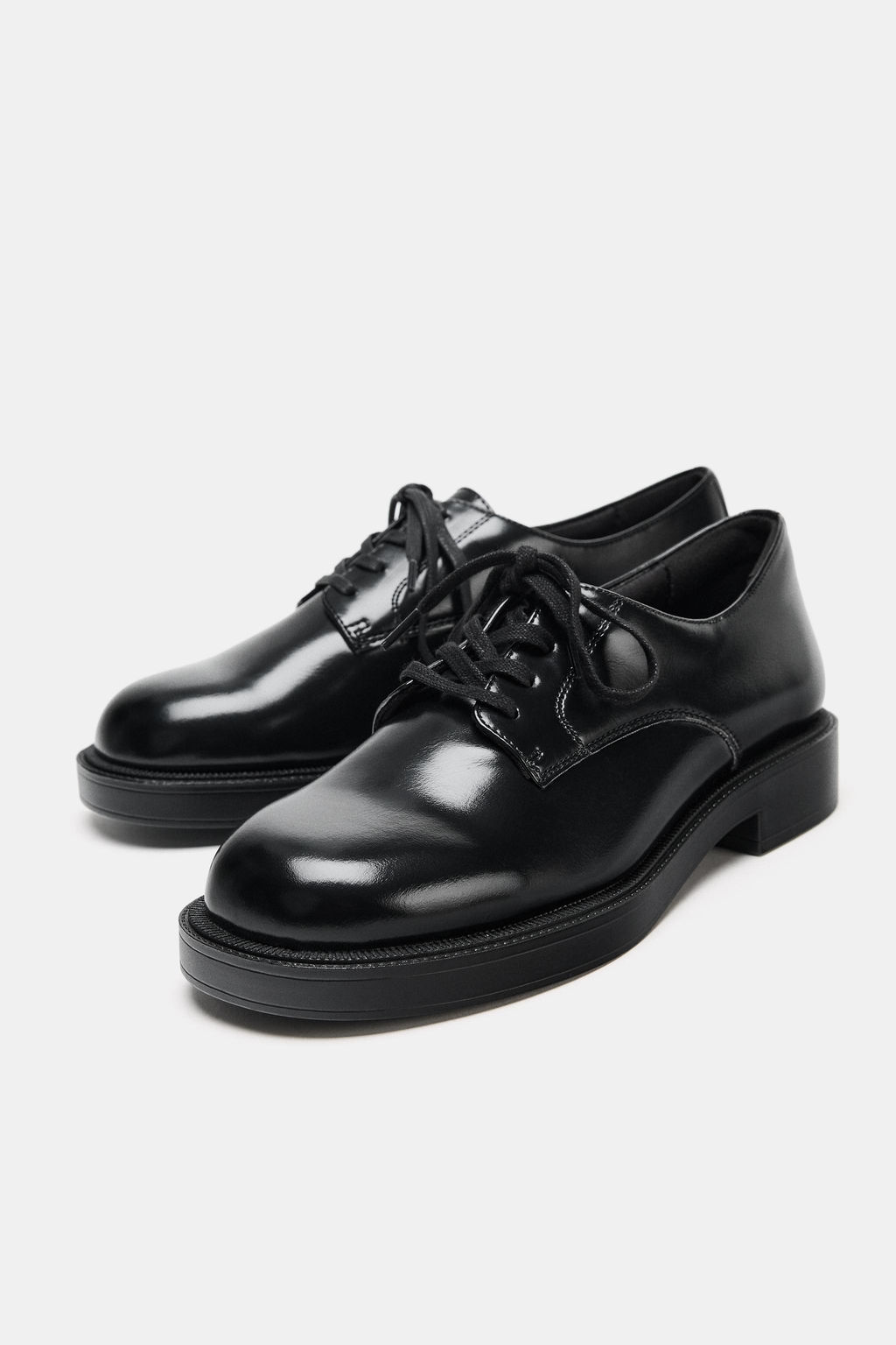 LACE-UP DERBY SHOES - Zara фото 4