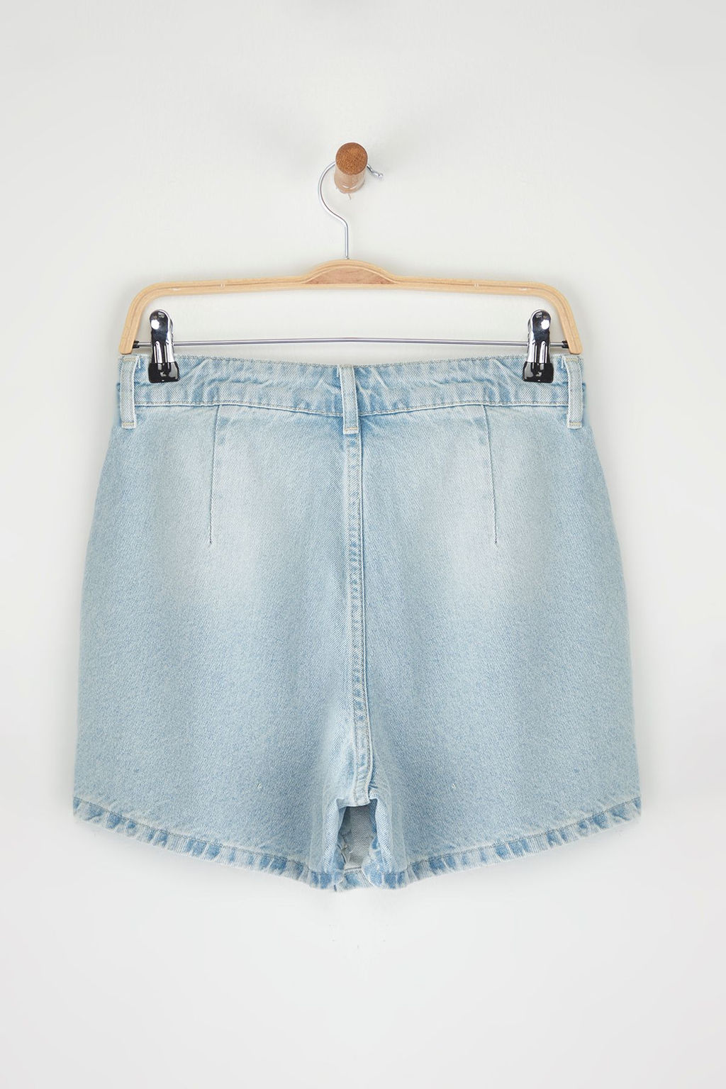 TRENDYOLMILLA Mavi Denim Sort Etek TWOSS25SR00162  фото 8