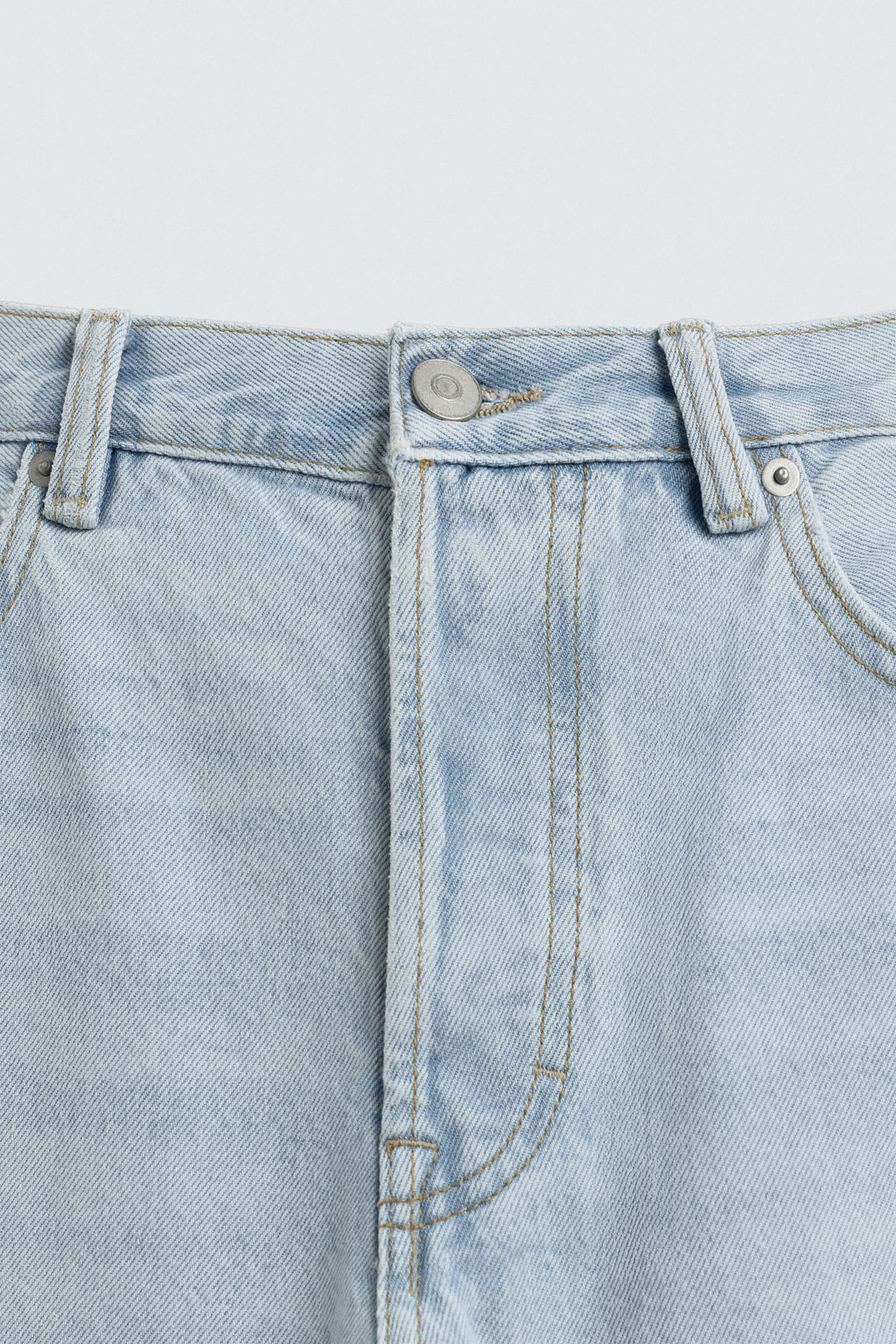 JEANS STRAIGHT FIT / Azul claro - Zara фото 9