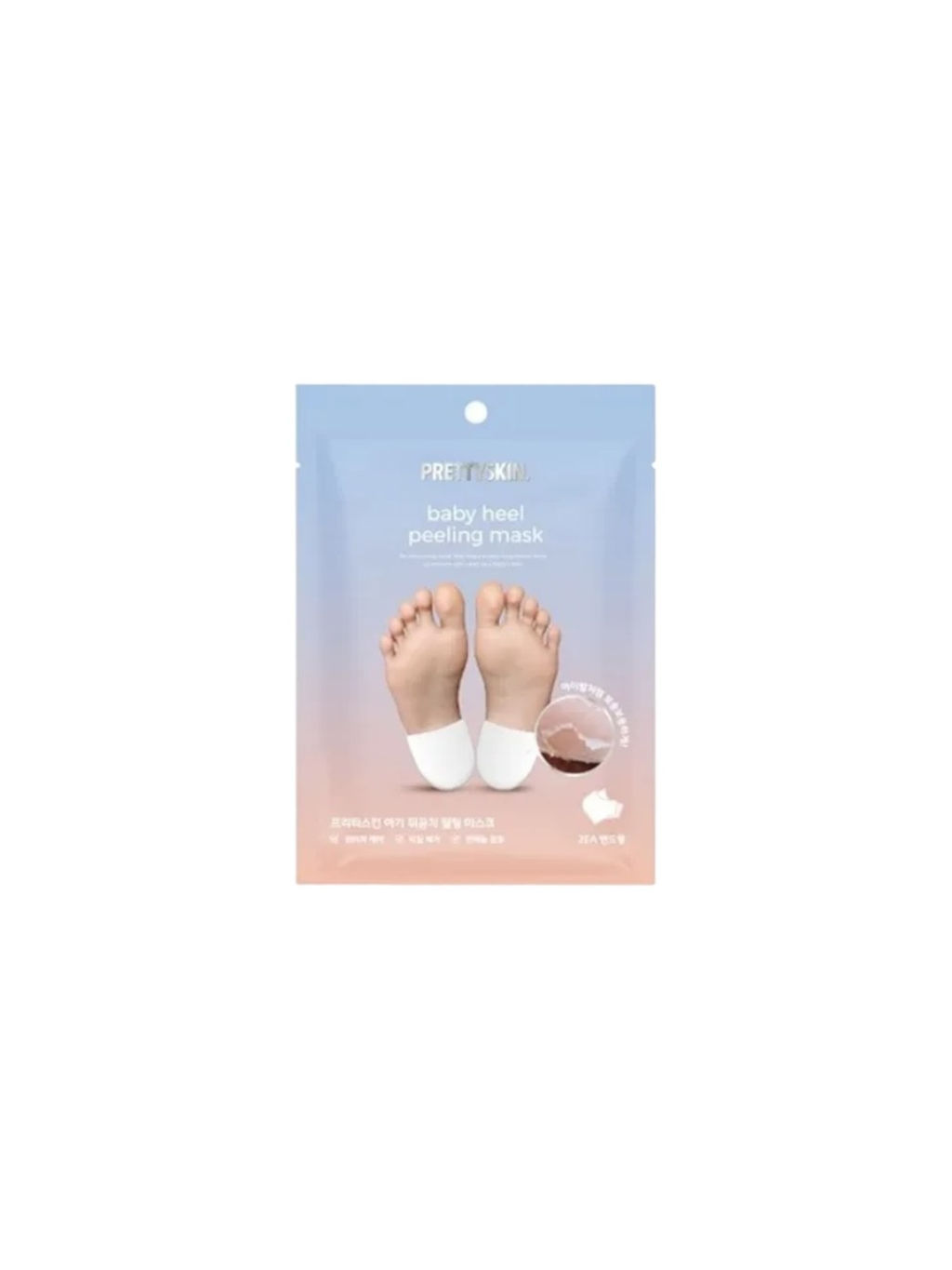 Pretty Skin Baby Heel Peeling Mask 10ml - Маска-пилинг для пяточек