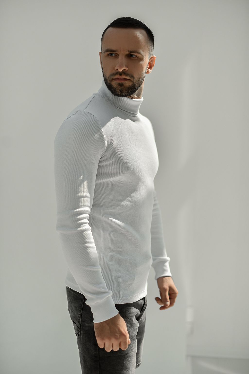 Водолазка мужская (высокая стойка) - Оптима фото 12