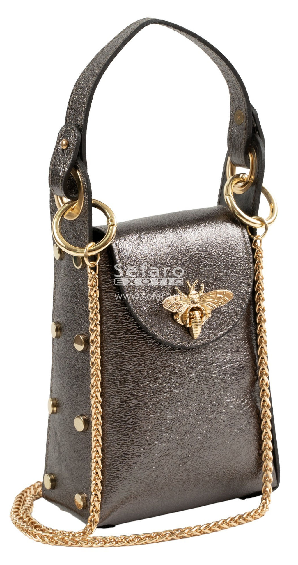 Сумка женская из телячьей кожи