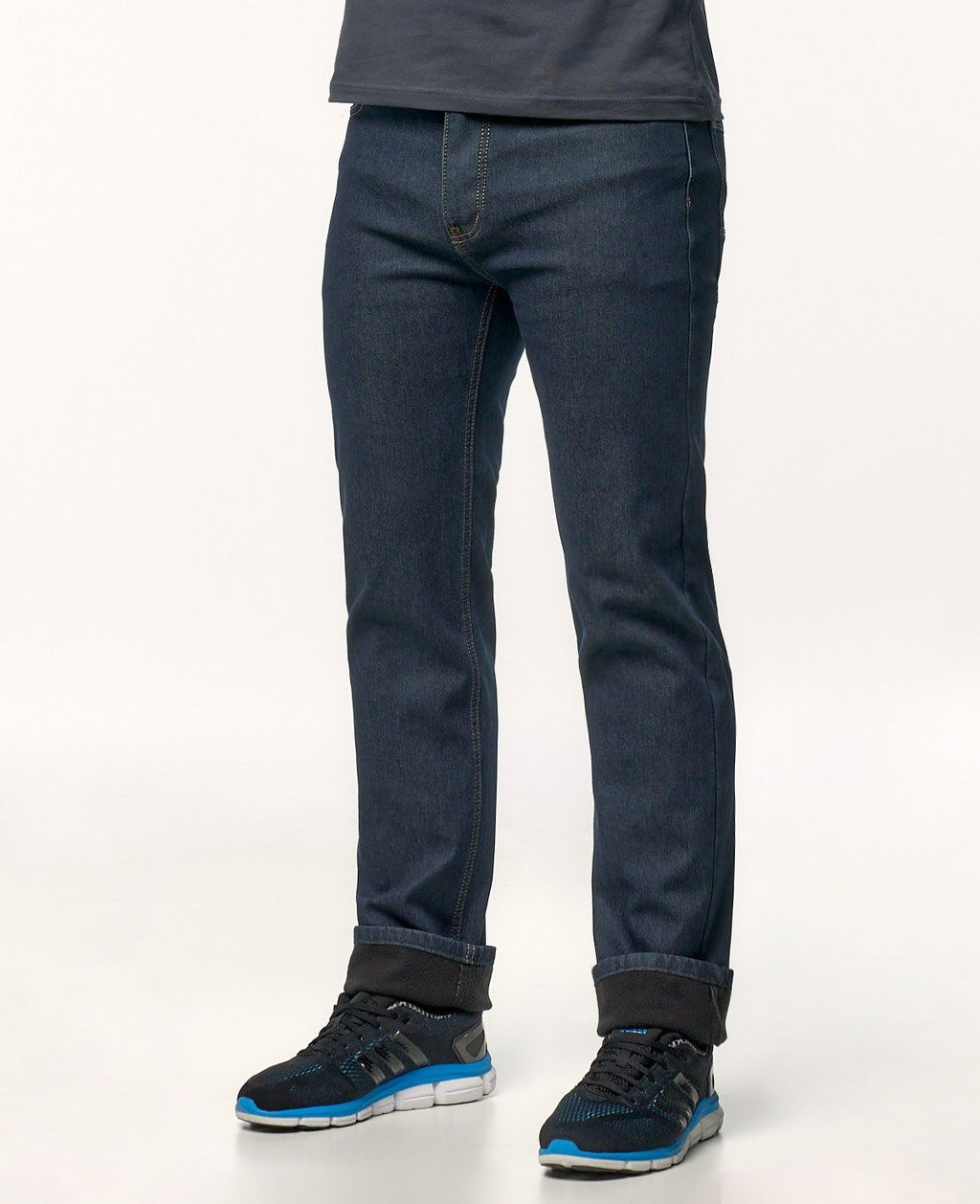 Джинсы утепленные с флисовым подкладом JII 055 - Байрон фото 2