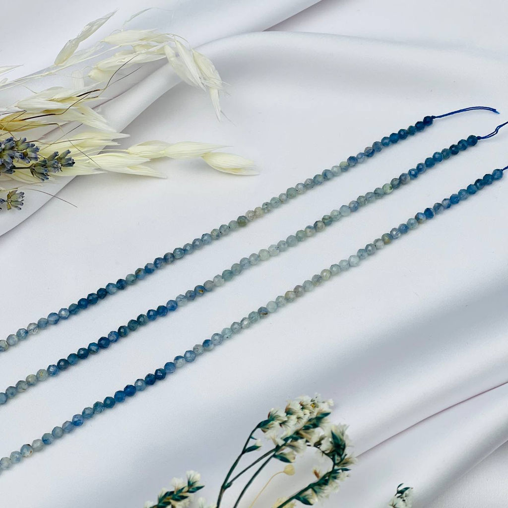 Бусины для украшений из Кианита огранка