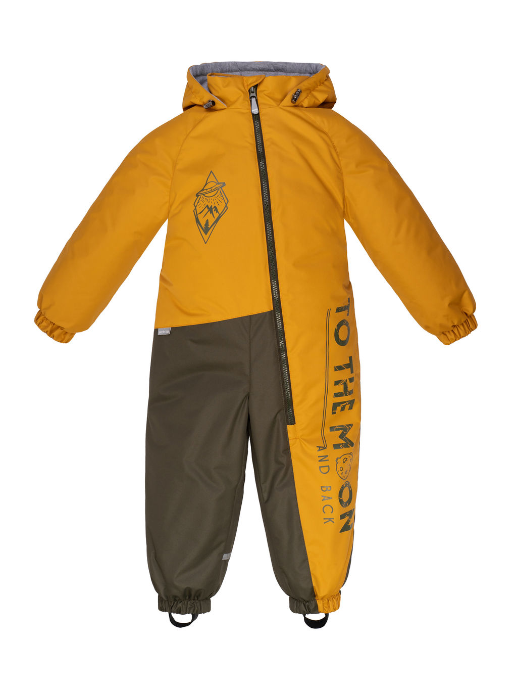 Комбинезон демисезонный горчица