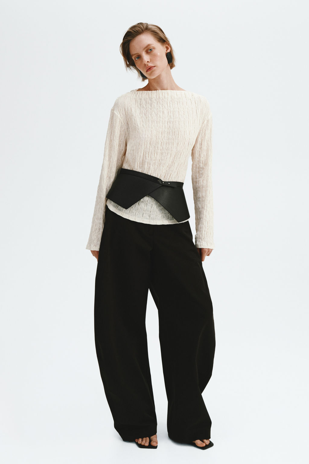 Top con escote barco - H&m фото 4