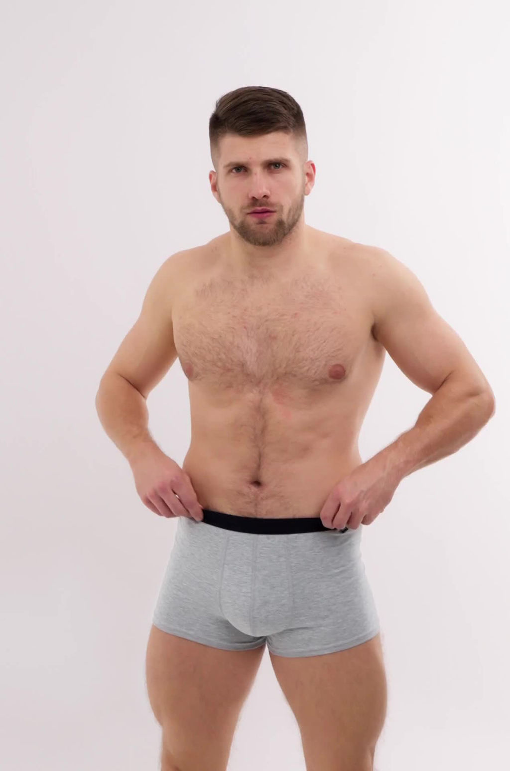 Мужские трусы-боксеры 3 шт. Happy Fox  фото 2