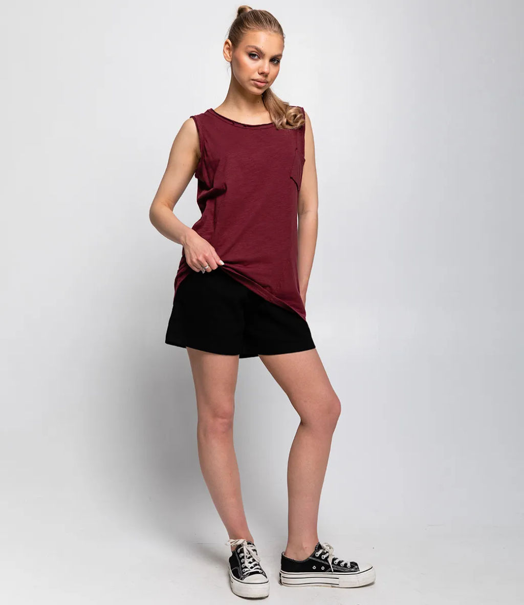 Майка #КТ1136 (2), бордовый