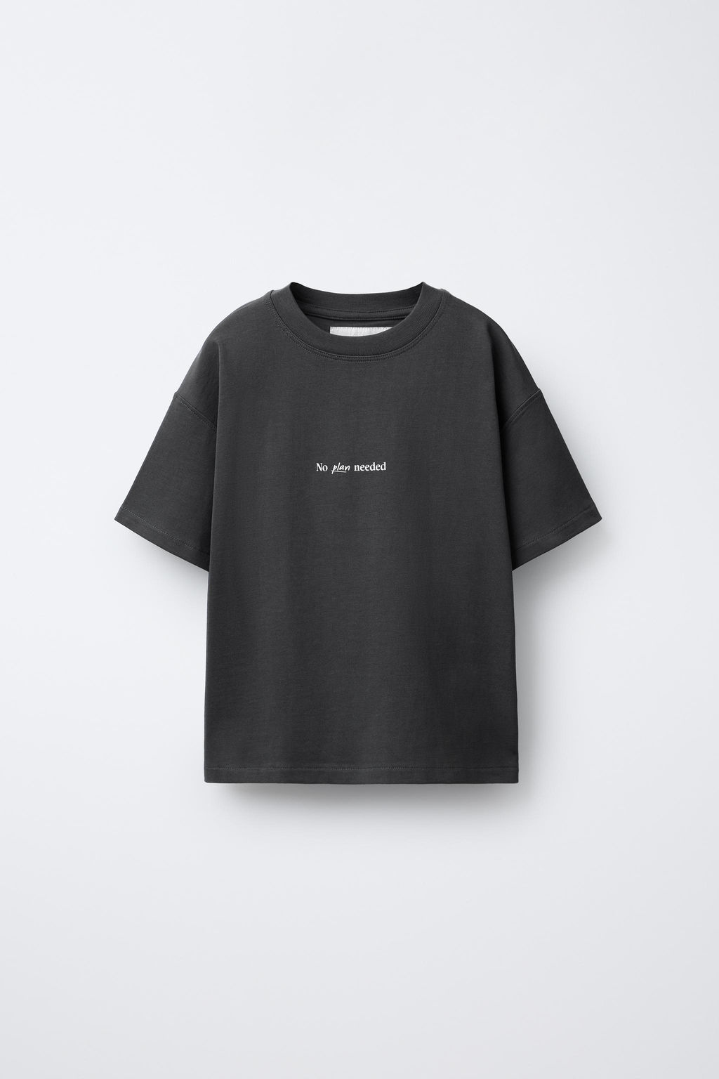 SLOGAN PRINT T-SHIRT