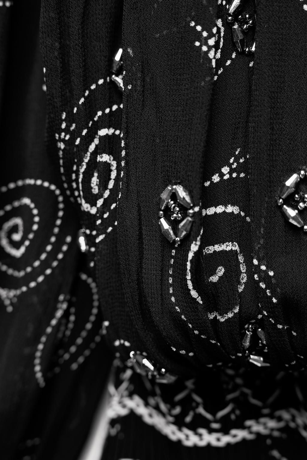 BEADED EMBROIDERED PRINT DRESS ZW COLLECTION - Zara фото 9