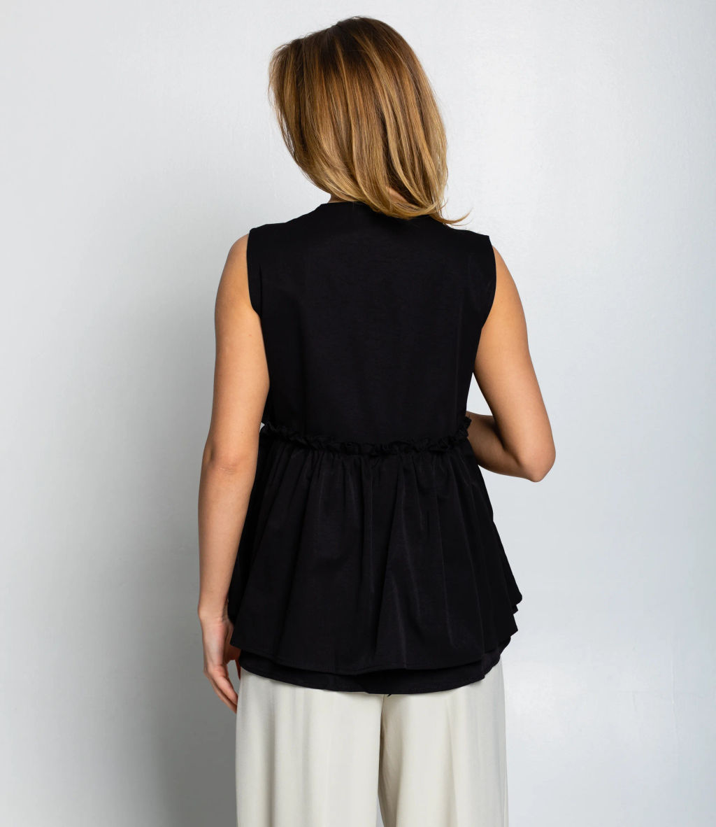 Жилет #КТ6502 (2), чёрный