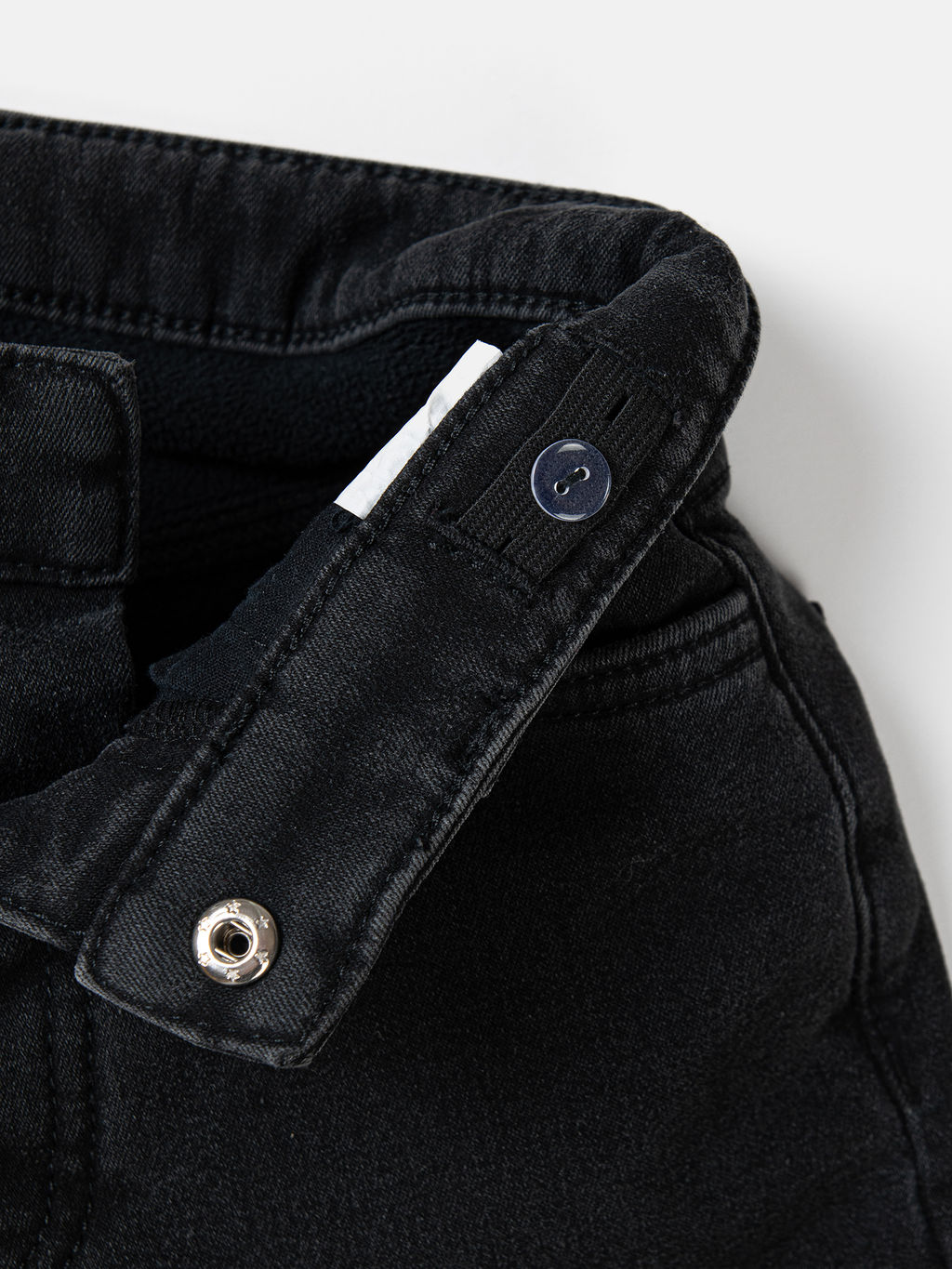 Джинсы Уголь утепленные - Bungly фото 4