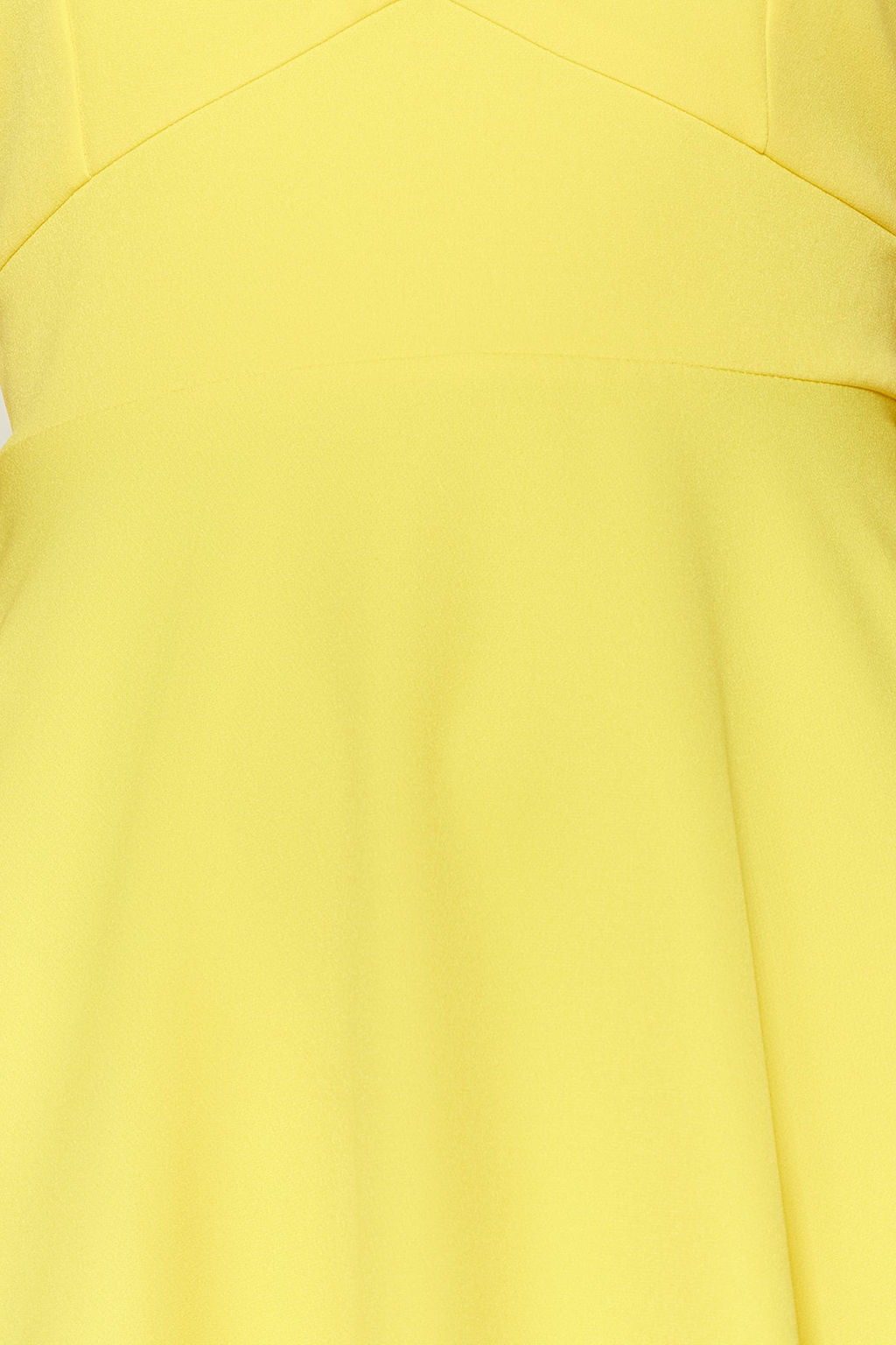 Sar? Belden Ac?lan Mini V Yaka Dokuma Elbise TWOSS19BB0210 - Trendyolmilla фото 5