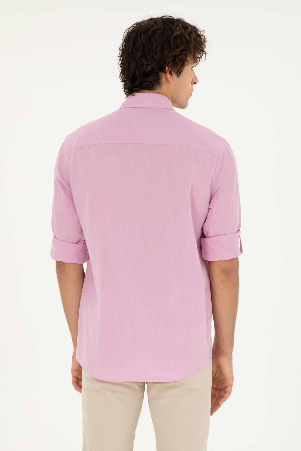 U. S. Polo Assn / Мужская базовая рубашка с длинным рукавом Magnolia - U.s. polo assn фото 12