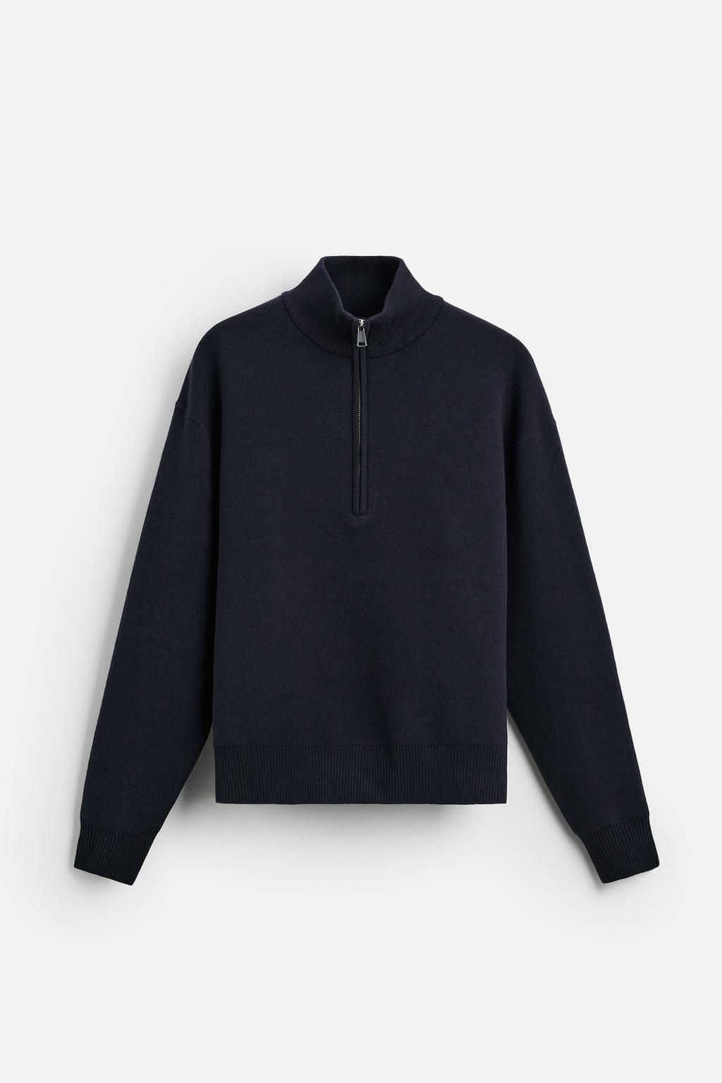 QUARTER ZIP JUMPER - Zara фото 6
