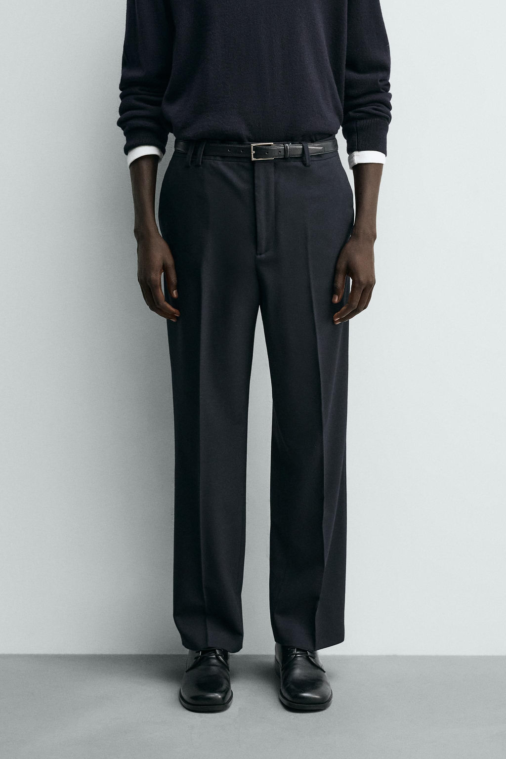 COMFORT STRAIGHT-LEG TROUSERS - Zara фото 19