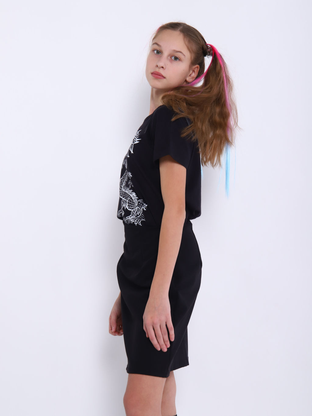 Футболка Горыныч черный - Ладошки фото 9