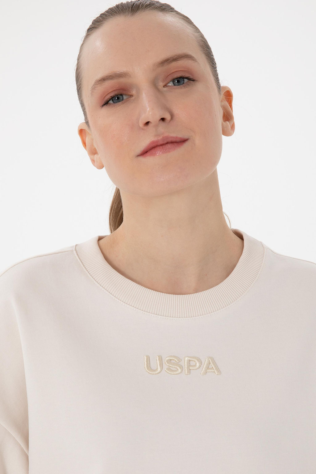 Kad_n Krem Ti__rt Sepette S_rpriz _ndirim - U.s. polo assn фото 2