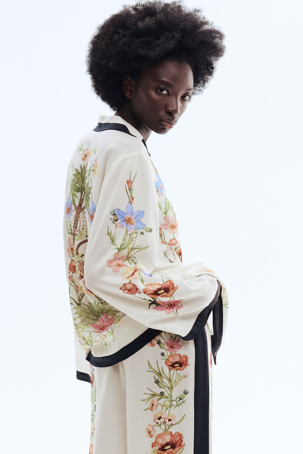 Pantal?n estampado en lyocell - H&m фото 3