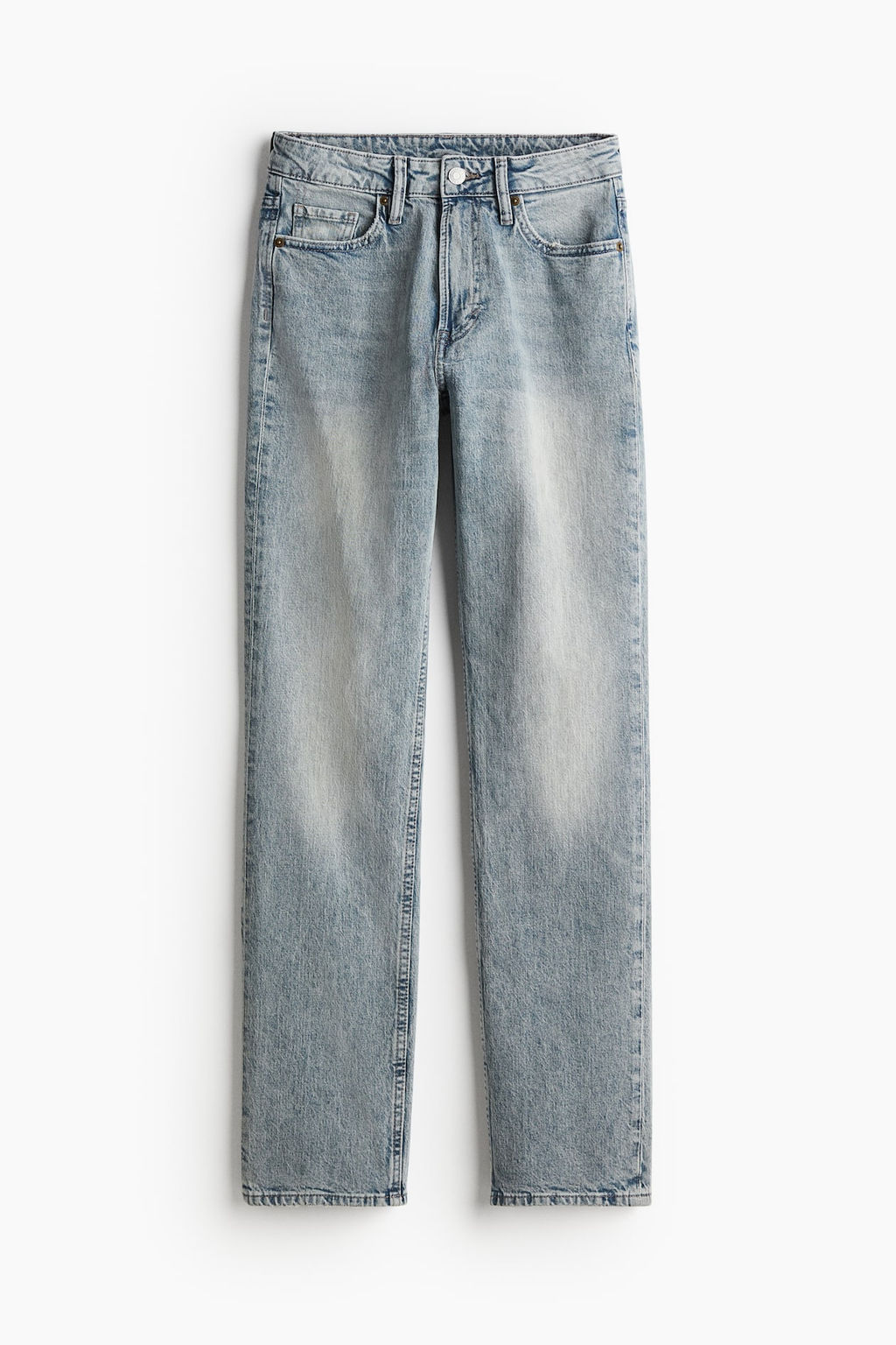 Slim Straight High Jeans - H&m фото 6