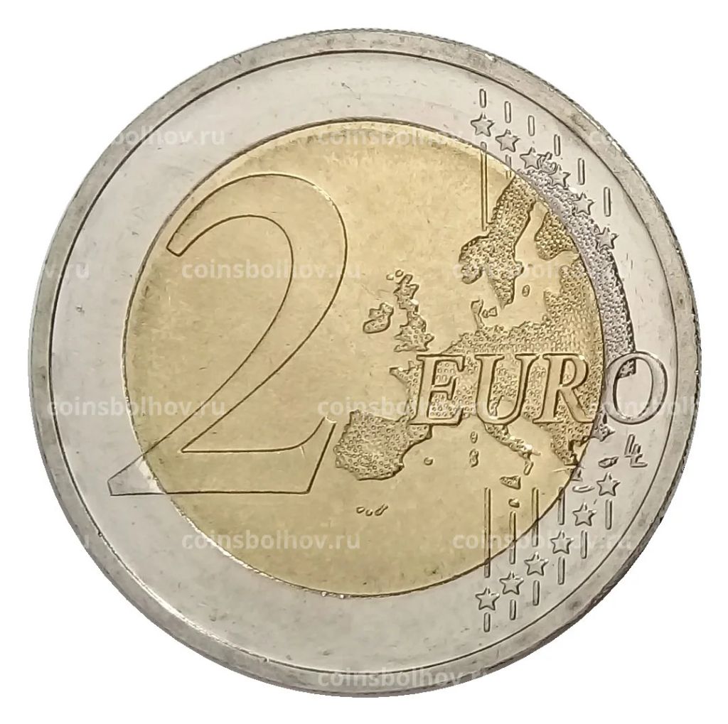 2 евро 2013 года A Германия  50 лет подписания Елисейского договора