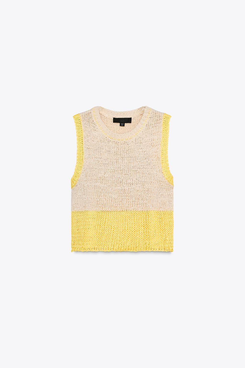 KNIT CROP TOP - Zara фото 7
