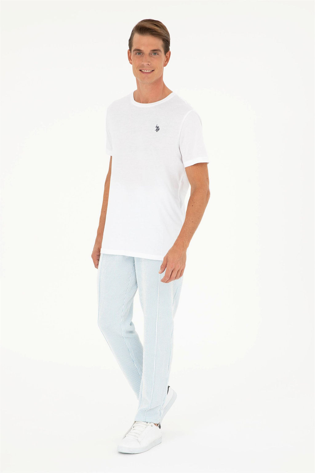 U. S. Polo Assn / Мужские голубые спортивные штаны - U.s. polo assn фото 3