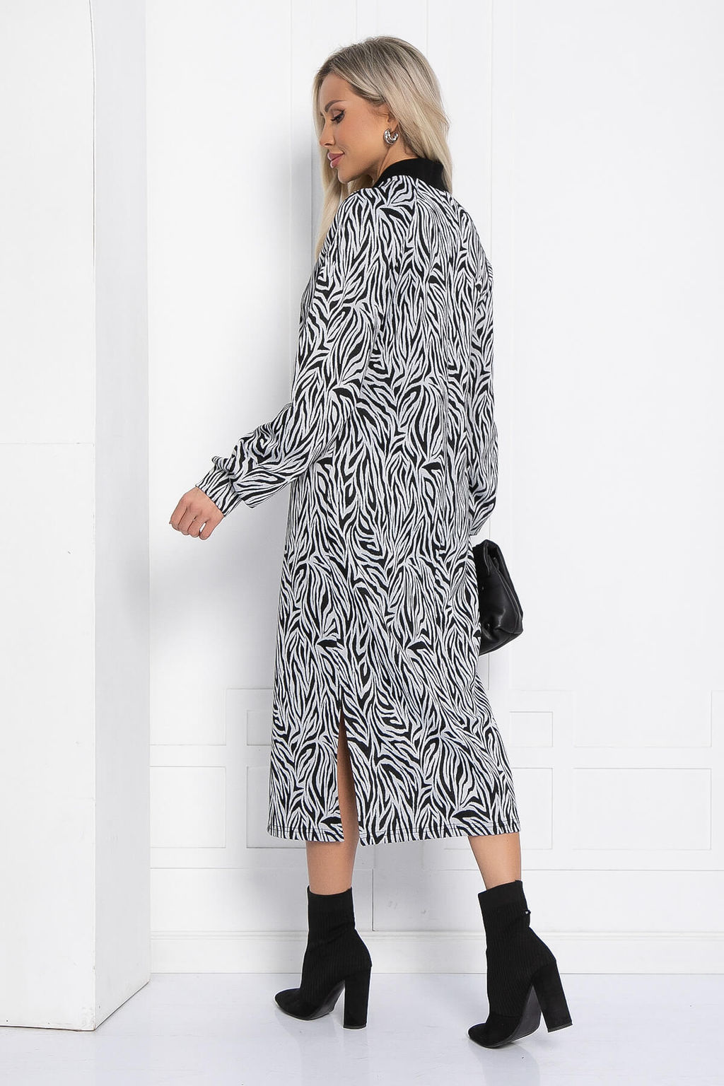 Платье Белые ночи (черно-белое) П12305-19 - Lt collection фото 2