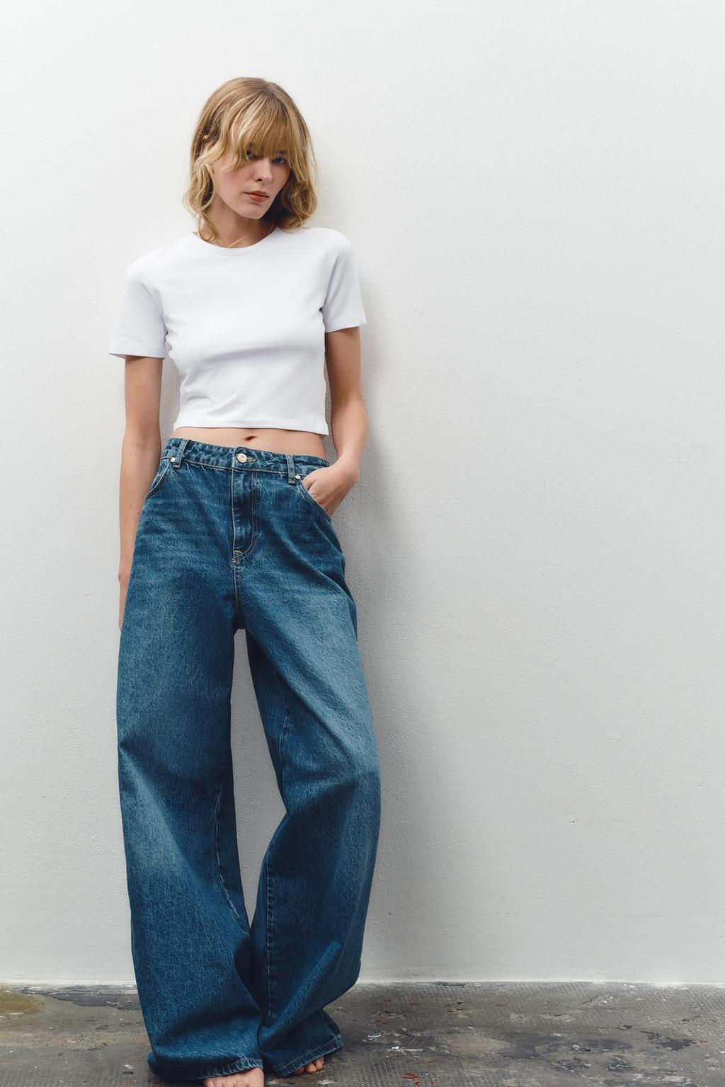 CROPPED STRETCH T-SHIRT