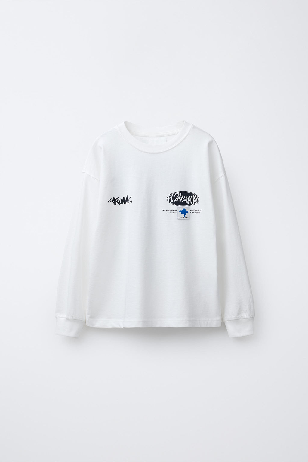 TEAR DROP PRINT T-SHIRT