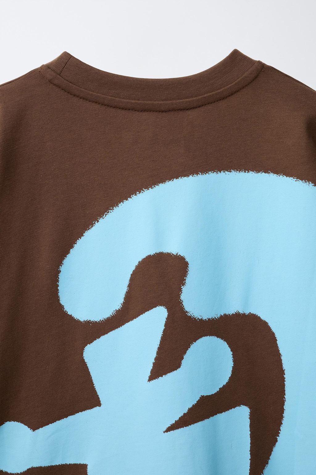 CAMISETA ESTAMAPADO LOGO / Marr?n