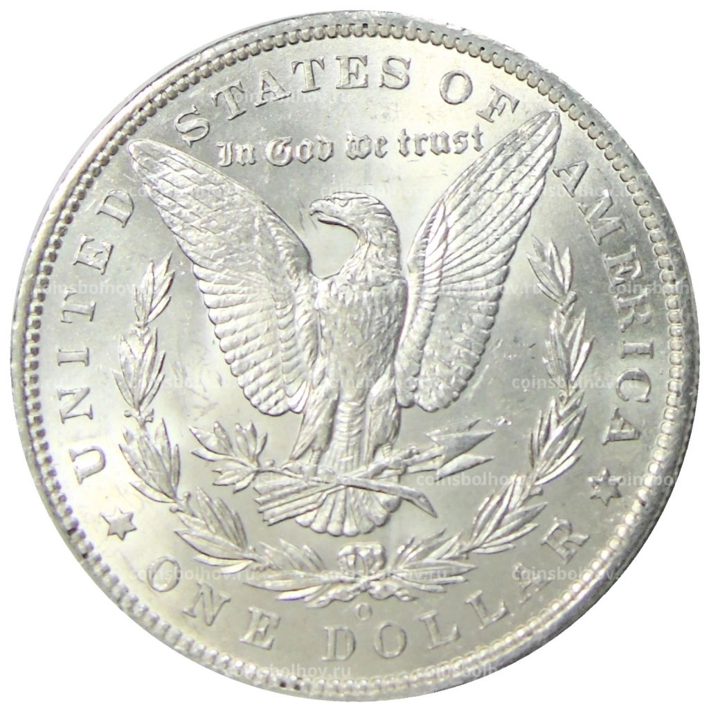 1 доллар 1884 года O США Доллар Моргана
