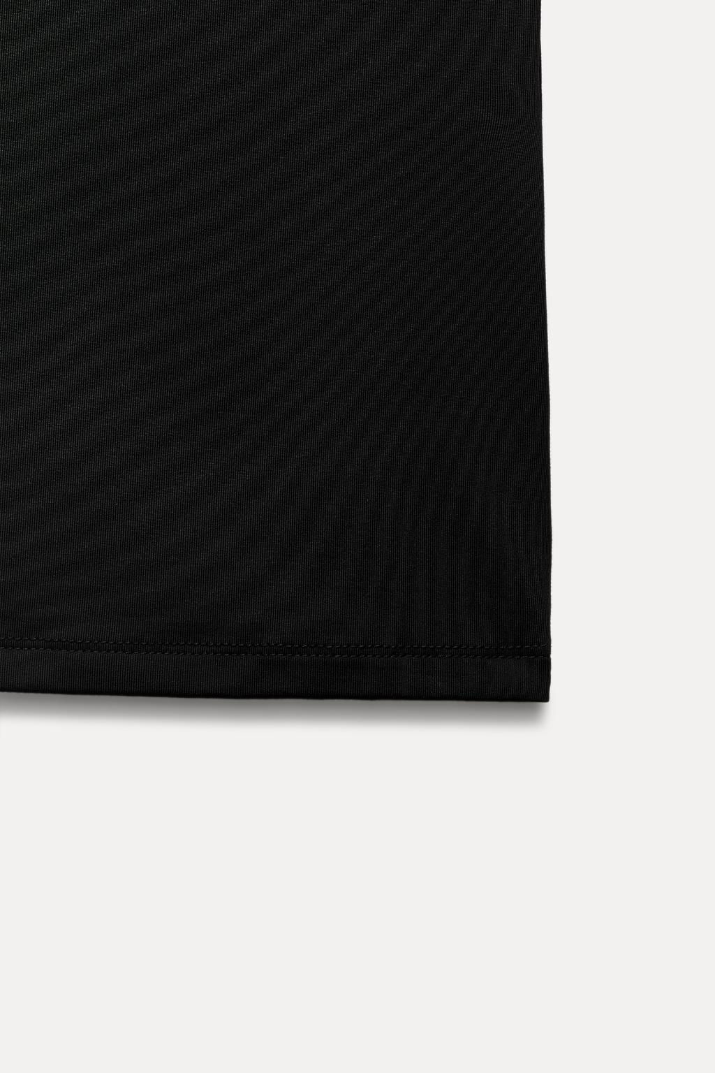 POLYAMIDE SLIM STRAP T-SHIRT - Zara фото 21